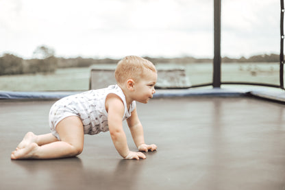 Organic Baby Tank Bodysuit | GOTS Certified Organic Cotton | Signature Prints | Sizes 0 to 24 Months