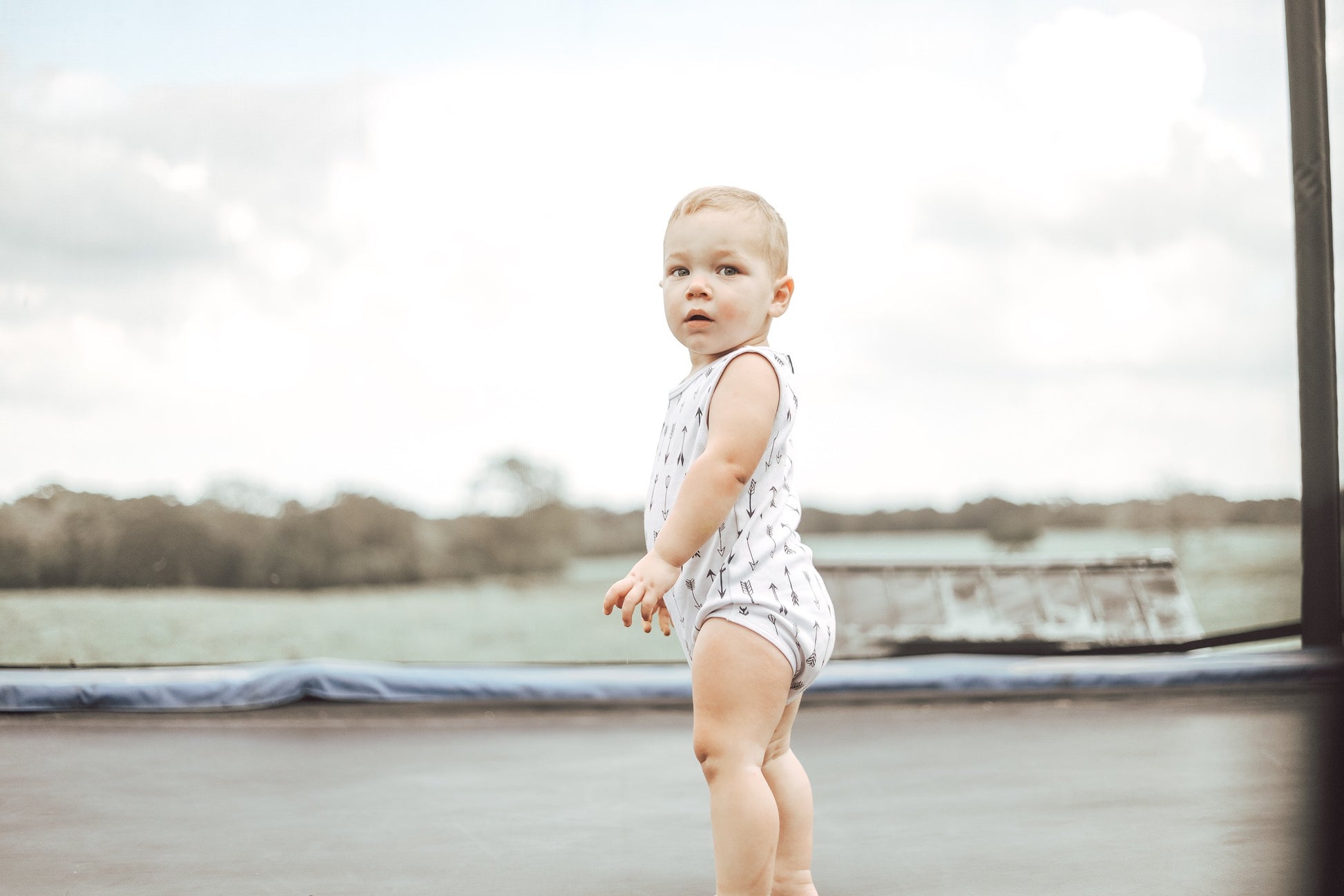 Organic Baby Tank Bodysuit | GOTS Certified Organic Cotton | Signature Prints | Sizes 0 to 24 Months