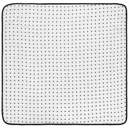 Swiss Cross + XO Reversible Muslin Quilt | GOTS Certified Organic Cotton Muslin