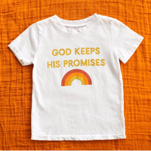 
                  
                    Load image into Gallery viewer, God keeps His promises Kid&amp;#39;s Crewneck Tee
                  
                