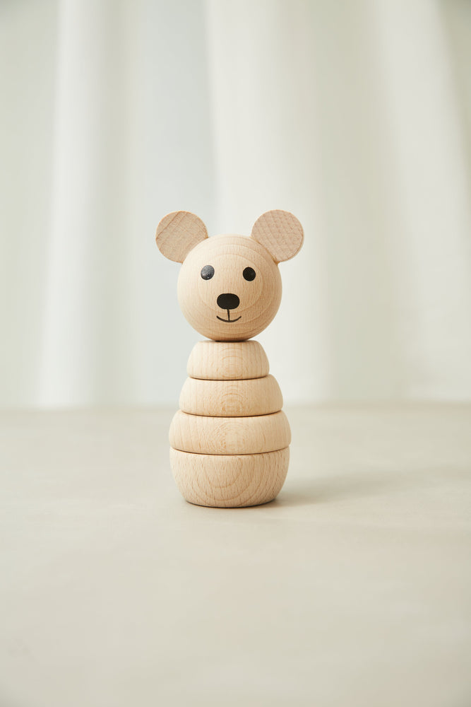 Dottie Maie  - Bear Stacking Wooden Toy - Dottie Maie