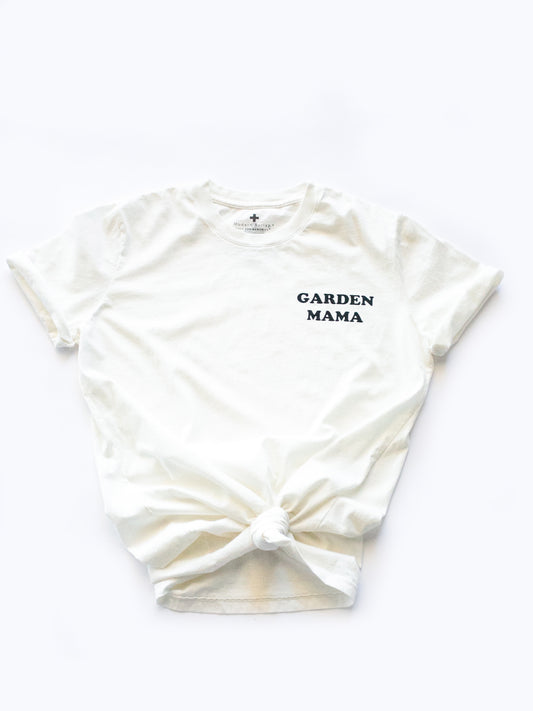 Garden Mama GOTS certified organic cotton unisex tee by Modern Burlap