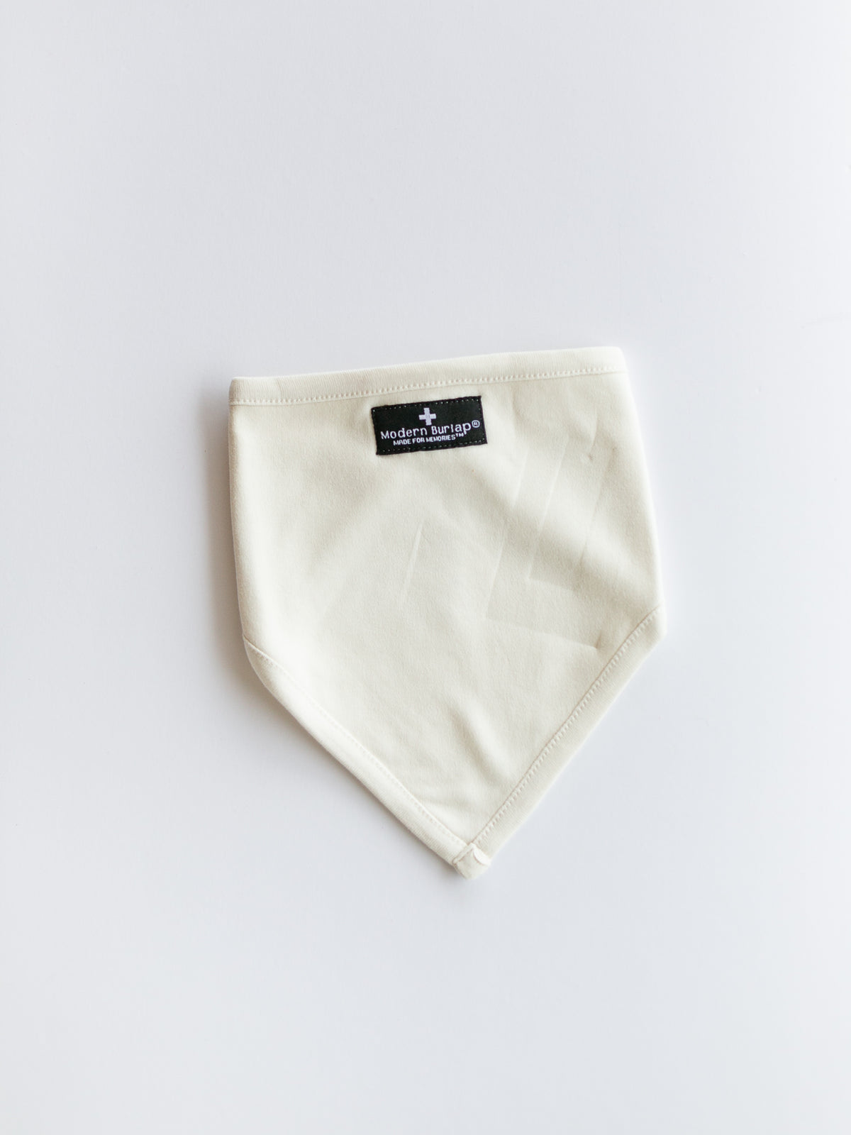 Eggnog Organic Bibdana — product photograph.