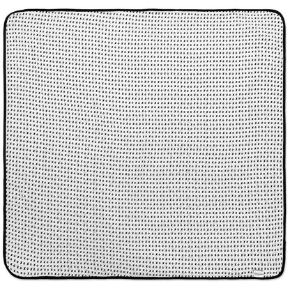 Swiss Cross and XO reversible organic muslin quilt by Modern Burlap