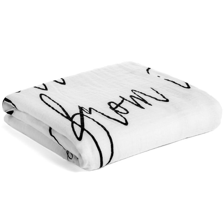 Proverbs 22:6 Christian baby swaddle by Modern Burlap