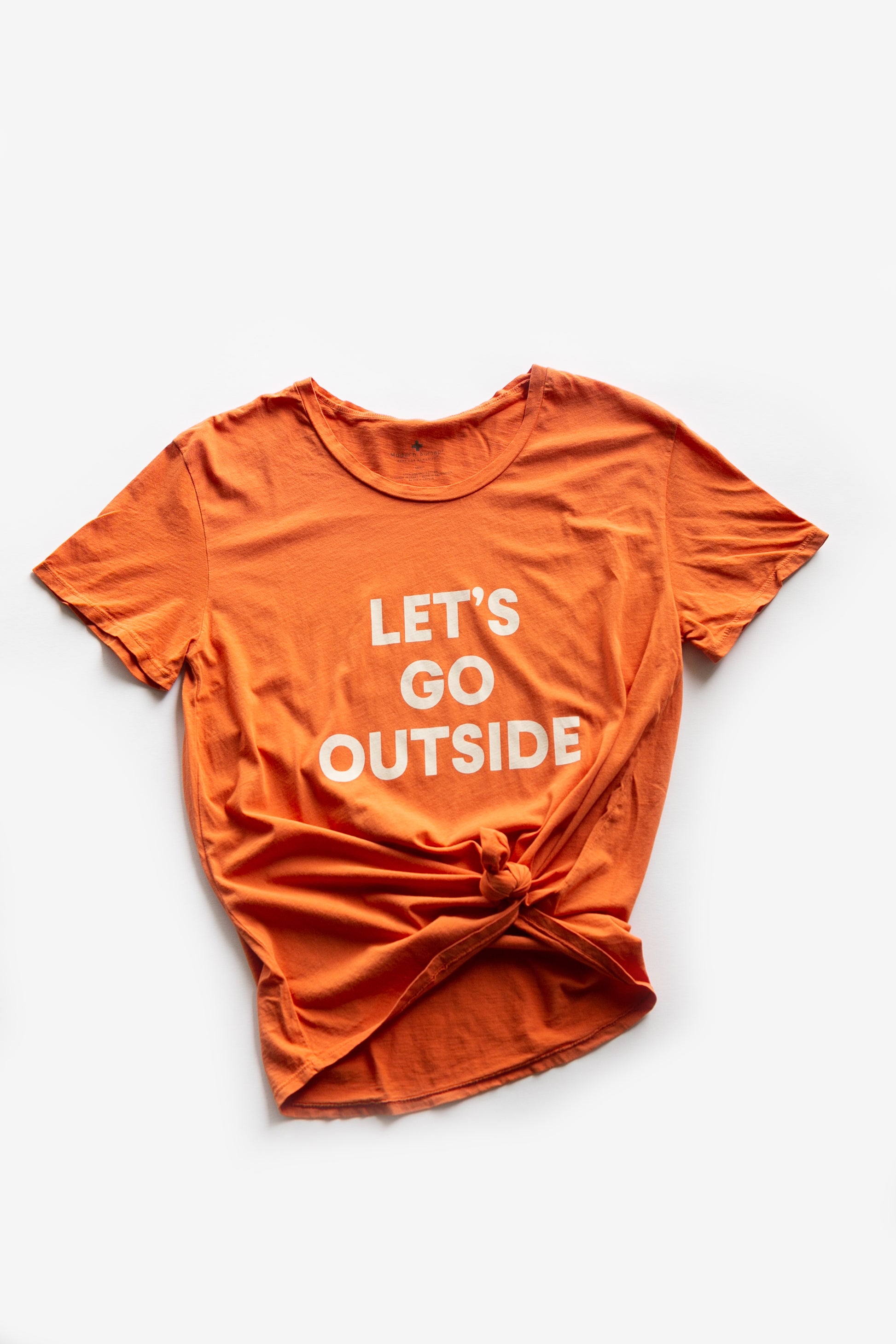 Women's Let's Go Outside Crewneck Tee