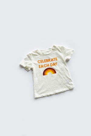 
                  
                    Load image into Gallery viewer, Celebrate Each Day Kid&amp;#39;s Crewneck Tee
                  
                