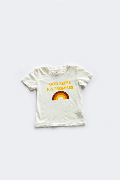 God keeps His promises Kid's Crewneck Tee