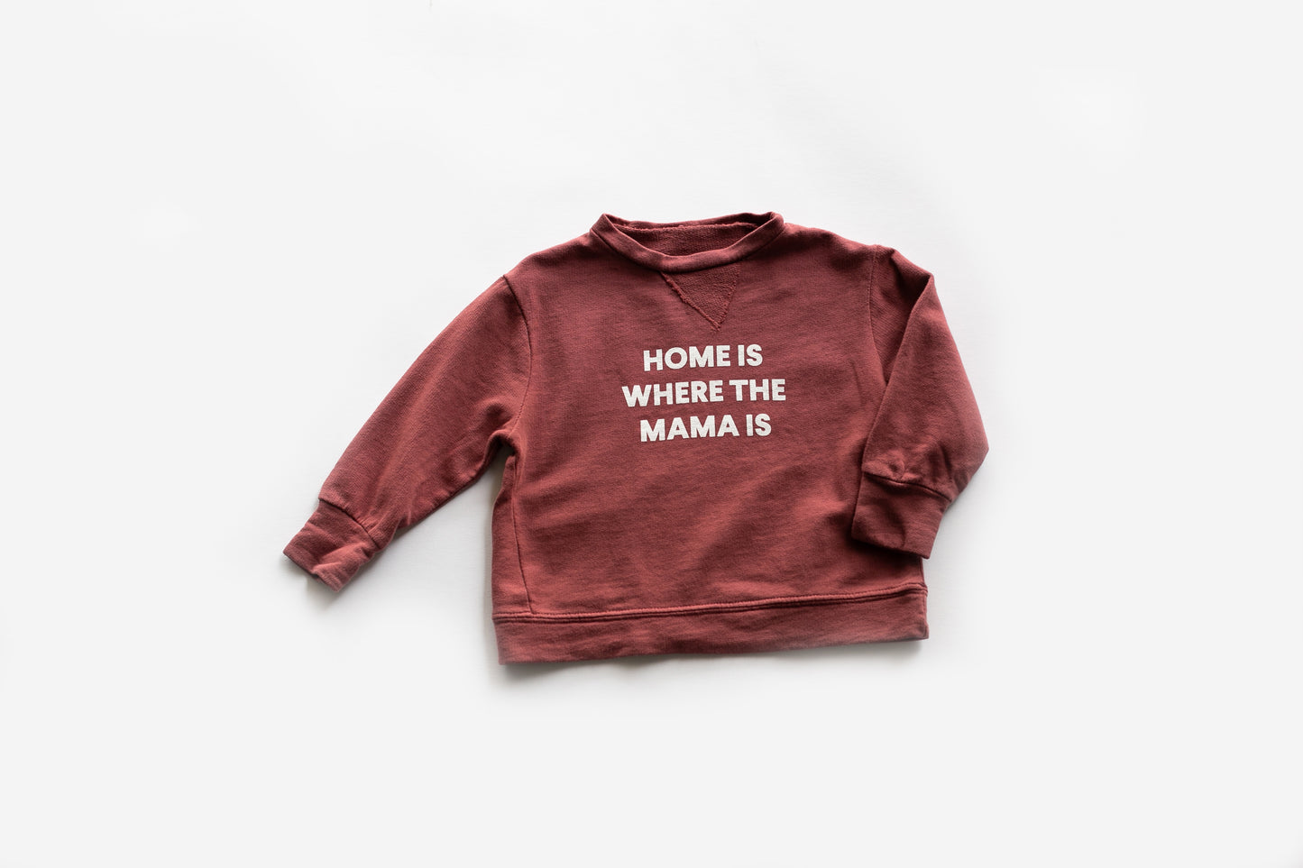 Home is where the mama is Kid's Sweatshirt