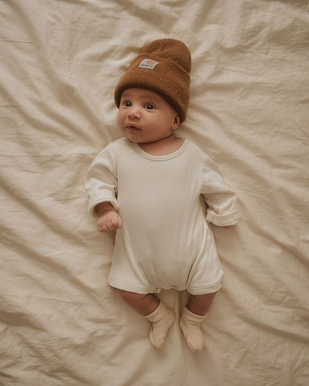 Organic Long Sleeve Romper | GOTS Certified Organic Cotton | Solid Colors
