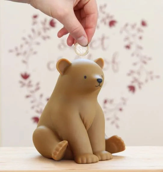 Bear money box on sale