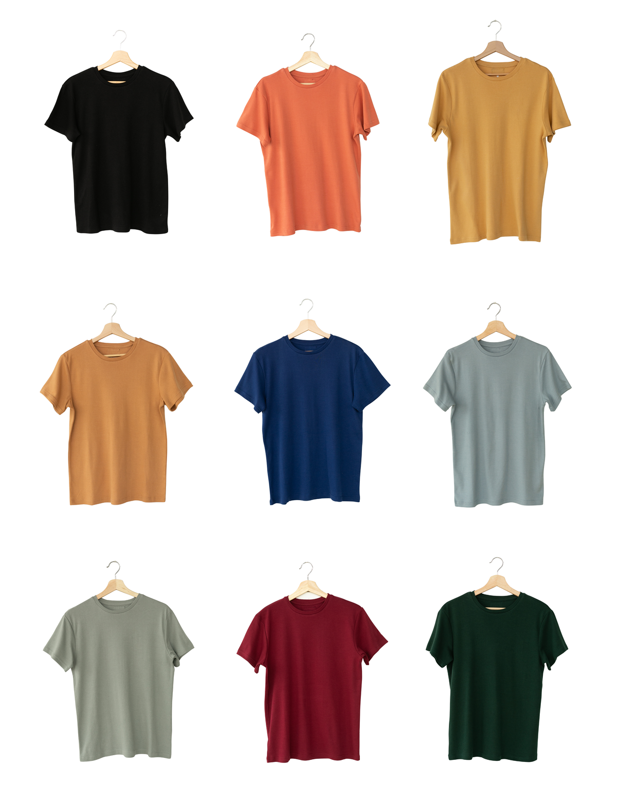 Organic Men's Crewneck Tee - Solids, product image 2
