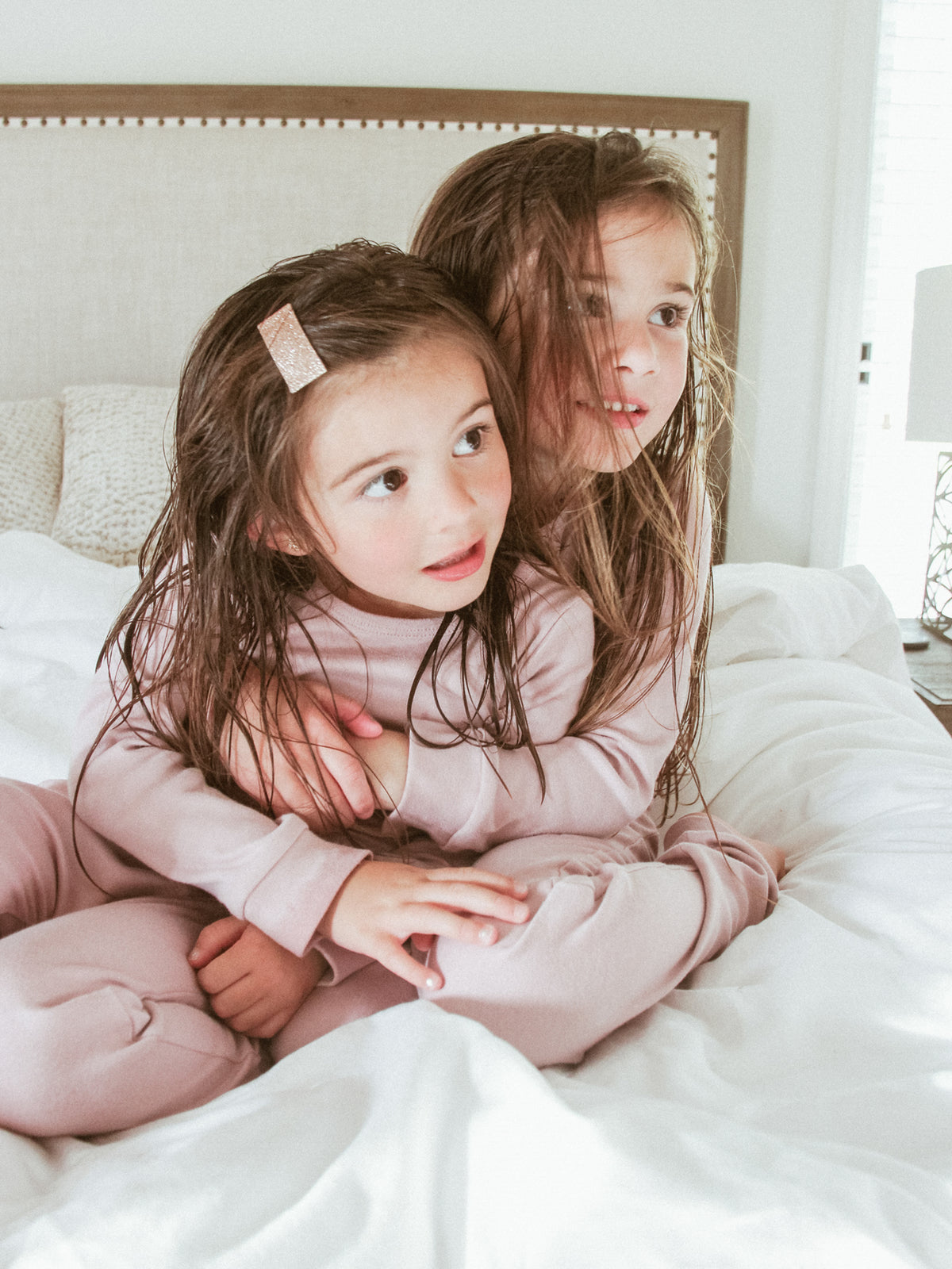 Organic Baby + Kids Pajama Set | Mauve