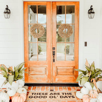XL Doormat | These are the good ol' days