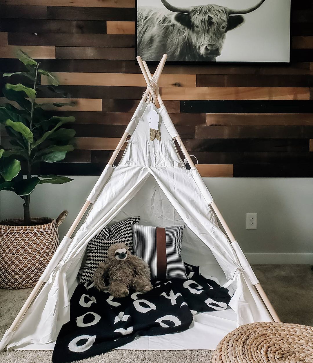 XO Recycled Cotton Throw Blanket | Made in USA