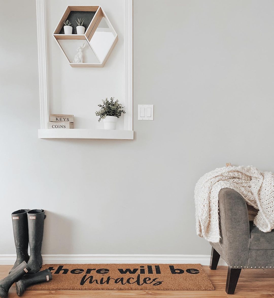 XL Doormat | there will be miracles