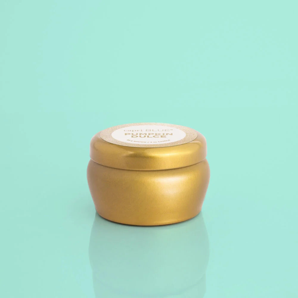 Capri Blue - Pumpkin Dulce Glam Mini Tin, 3 oz