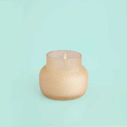 Capri Blue - Pumpkin Dulce Champagne Glitter Petite Jar, 8 oz
