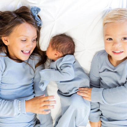 Organic Thermal Baby + Kids Pajama Set | Tradewinds