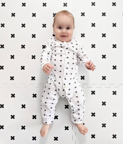 Organic Thermal Coverall | GOTS Certified Organic Cotton | Solid Colors