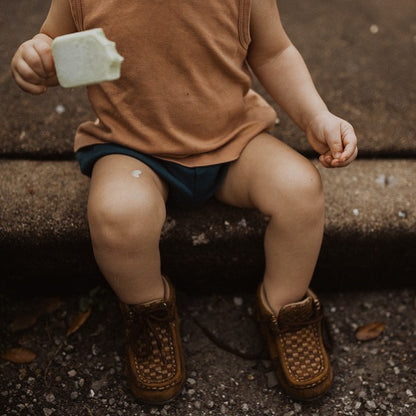 Organic Kids Tank | GOTS Certified Organic Cotton | Solid Colors