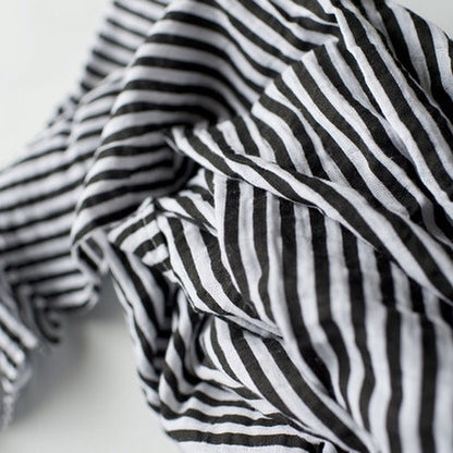 Stripes organic cotton muslin swaddle by Modern Burlap