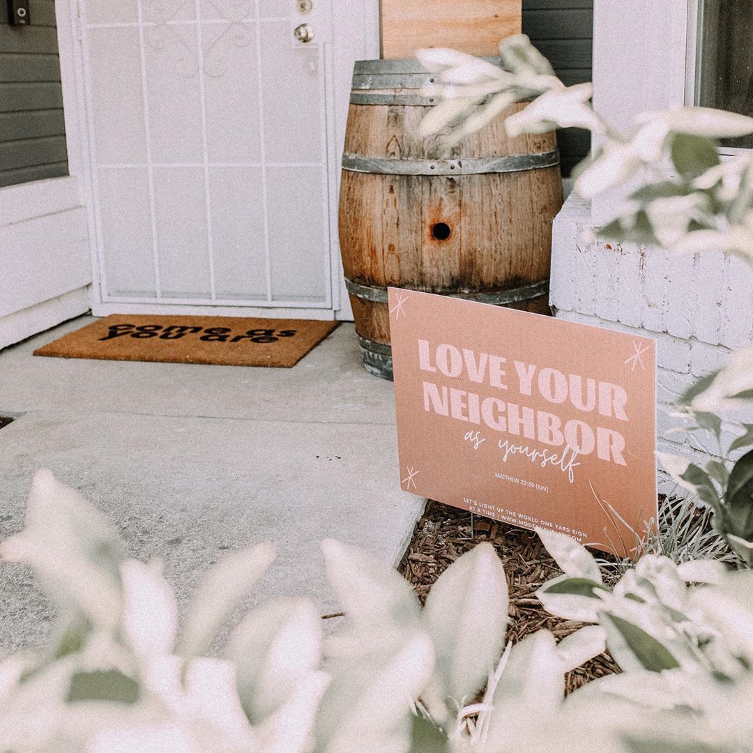 Yard Sign - Love Your Neighbor, product image 10