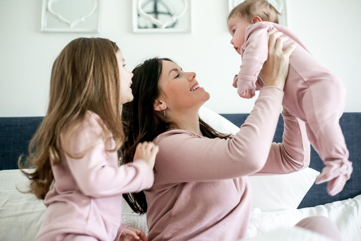 Women's organic cotton thermal pajama set
