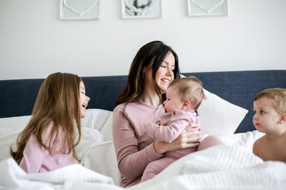 Women's organic cotton thermal pajama set