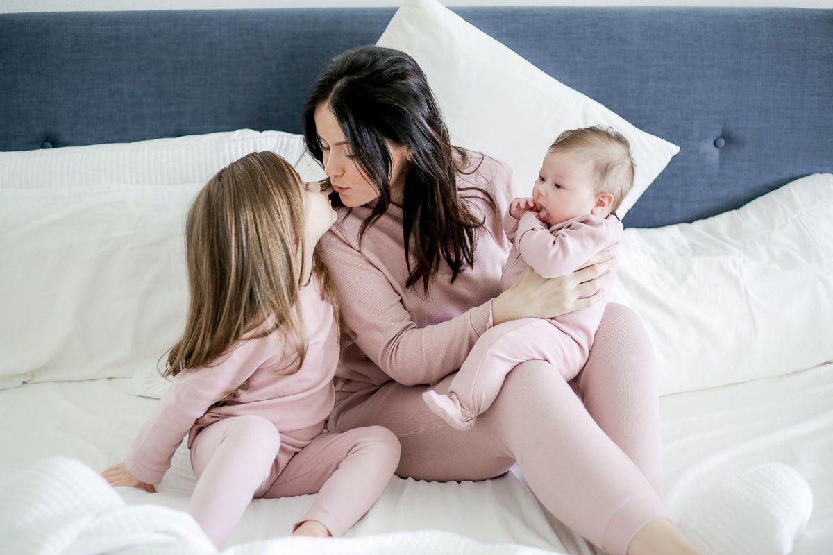 Women's organic cotton thermal pajama set