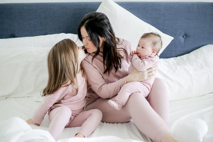 Women's organic cotton thermal pajama set