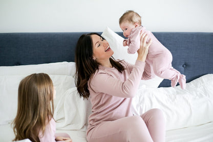 Women's organic cotton thermal pajama set