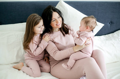 Women's organic cotton thermal pajama set