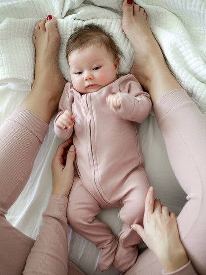 Women's organic cotton thermal pajama set