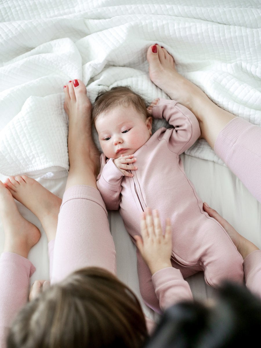 Women's organic cotton thermal pajama set