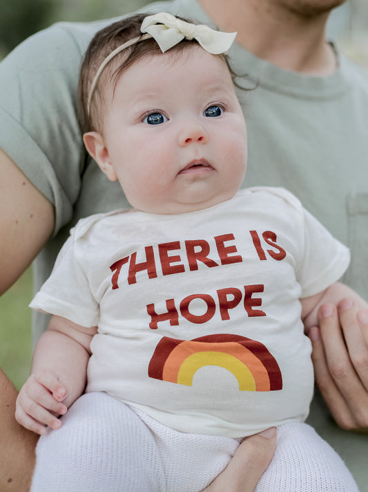 There Is Hope organic cotton kids tee by Modern Burlap