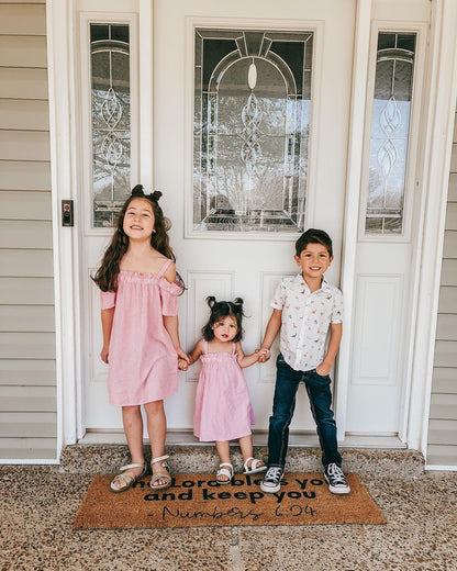 XL Scripture Doormat | Numbers 6:24