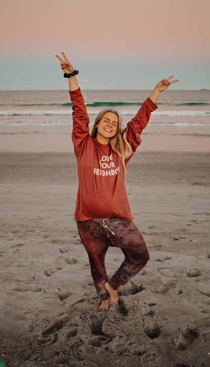 Love Your Neighbor Adult Sweatshirt | GOTS Certified Organic Cotton
