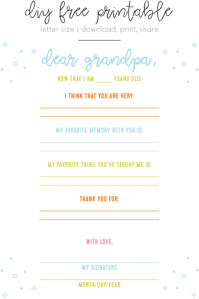 DIY Dear Grandpa Father's Day Printable – Modern Burlap diy-dear-grandpa-father-s-day-printable-modern-burlap