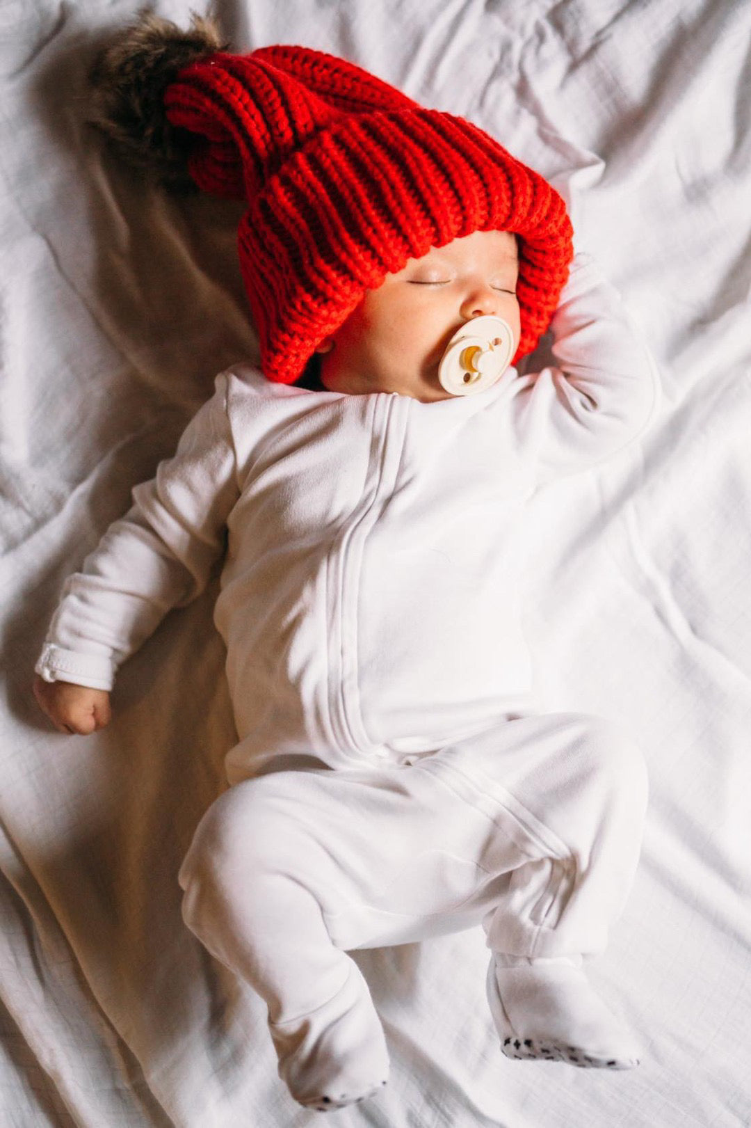 Organic Zip Footie | GOTS Certified Organic Cotton | Solid Colors