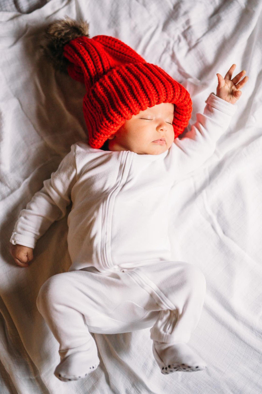 Organic Zip Footie | GOTS Certified Organic Cotton | Solid Colors
